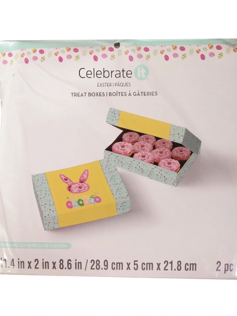 Celebrate It Spring Treat Box packages - - Easter Design, New